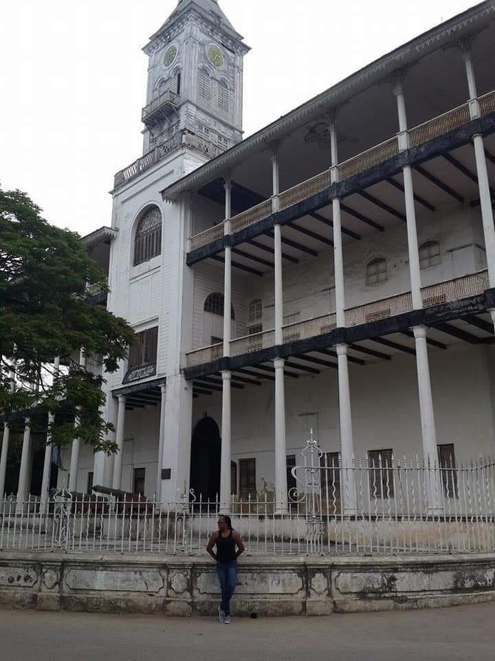 House of Wonders, Stone Town — clock tower, grand balconies, historic architecture